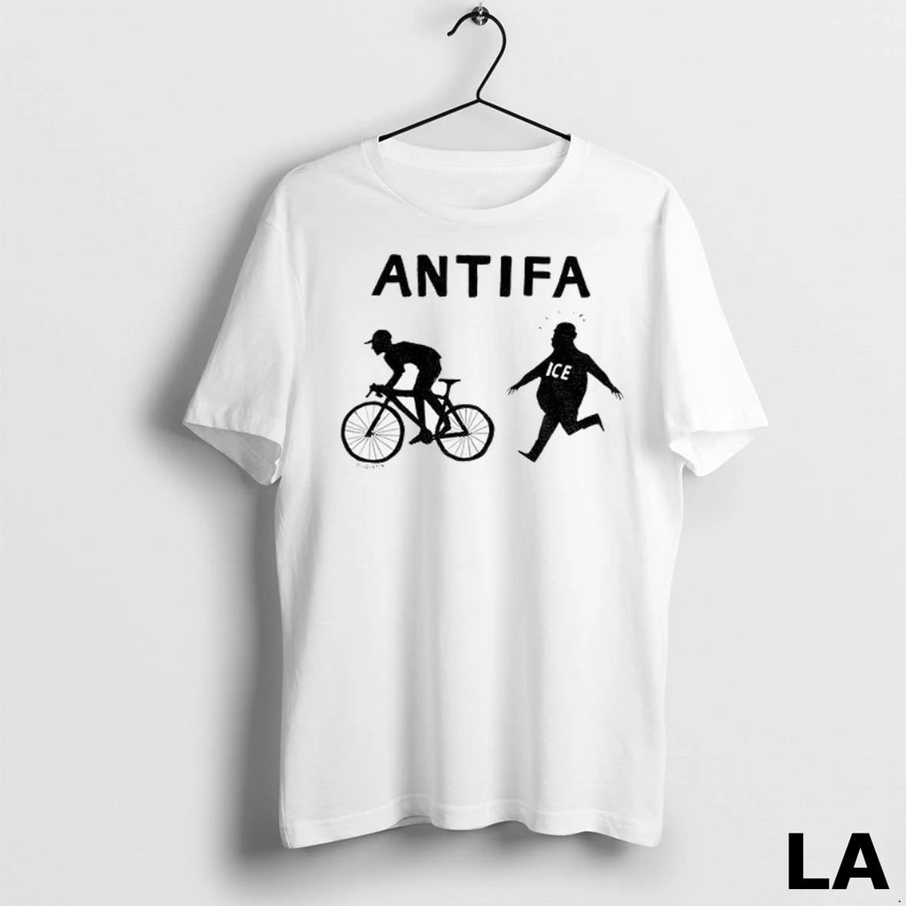 Original Jesse Duquette Antifa Biker Ice Political