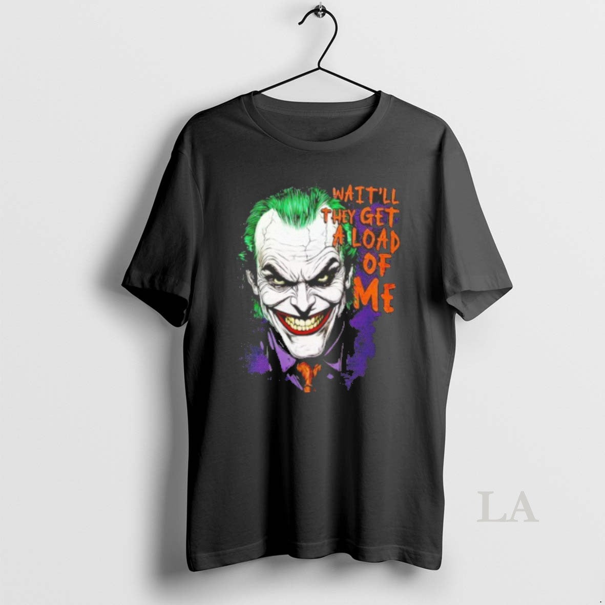 Original Joker Waitll They Get A Load Of Me Unisex , , , Long Sleeve Tee