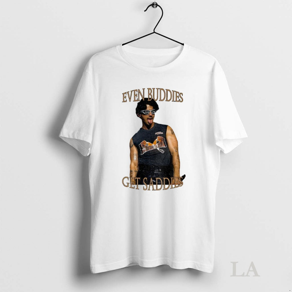 Original Jonas Brothers Even Buddies Get Saddies Graphic Jonas Fan