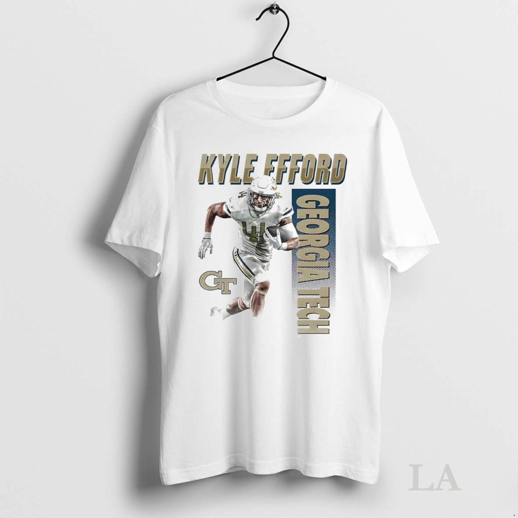 Original Kyle Efford Running Graphic Georgia Tech