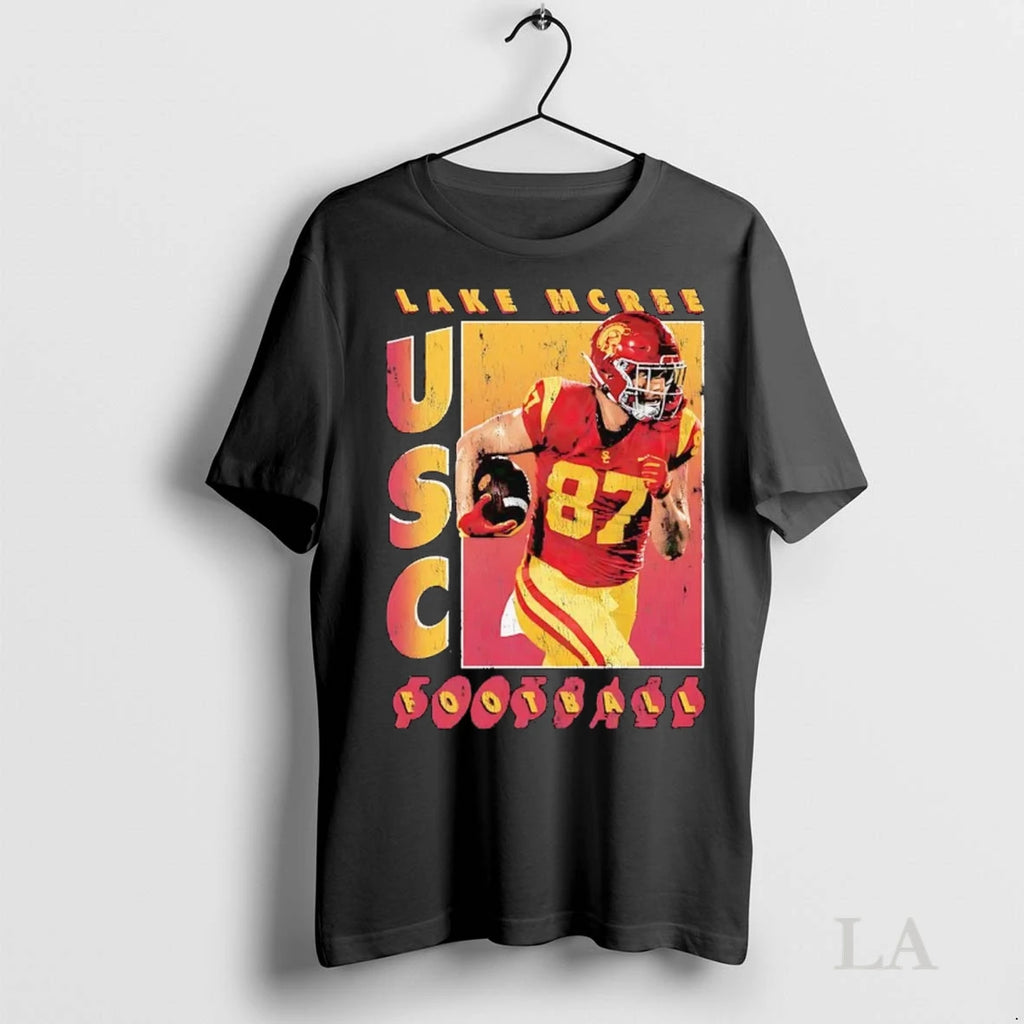 Original Lake Mcree Football Frame Usc Trojans