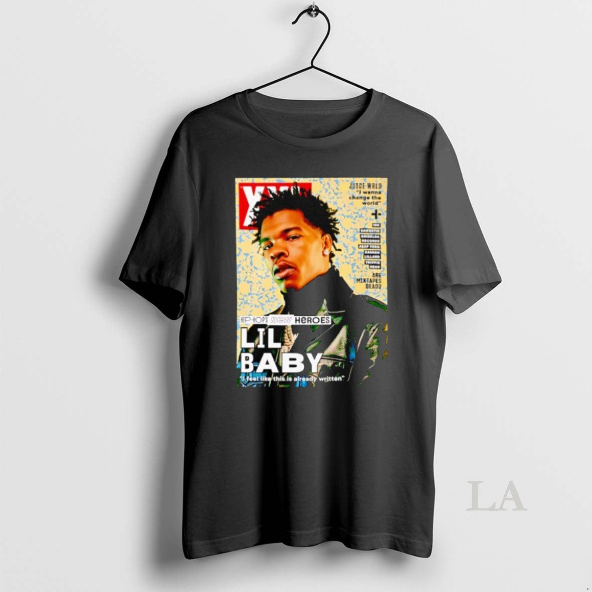 Original Lil Baby Hip Hops New Heroes Juice Wrld I Wanna Change The World Unisex , , , Long Sleeve Tee