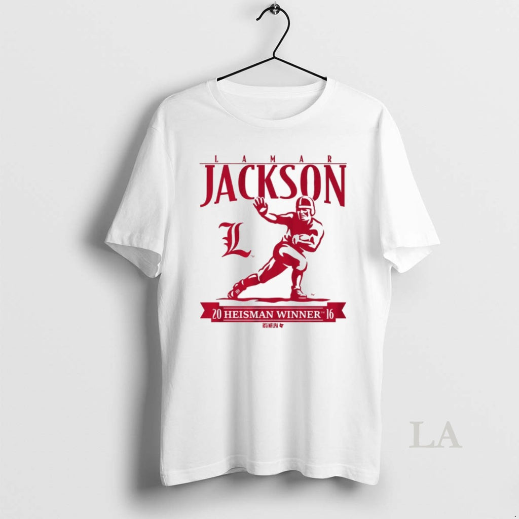 Original Louisville Cardinals Football Lamar Jackson Heisman Winner Trophy