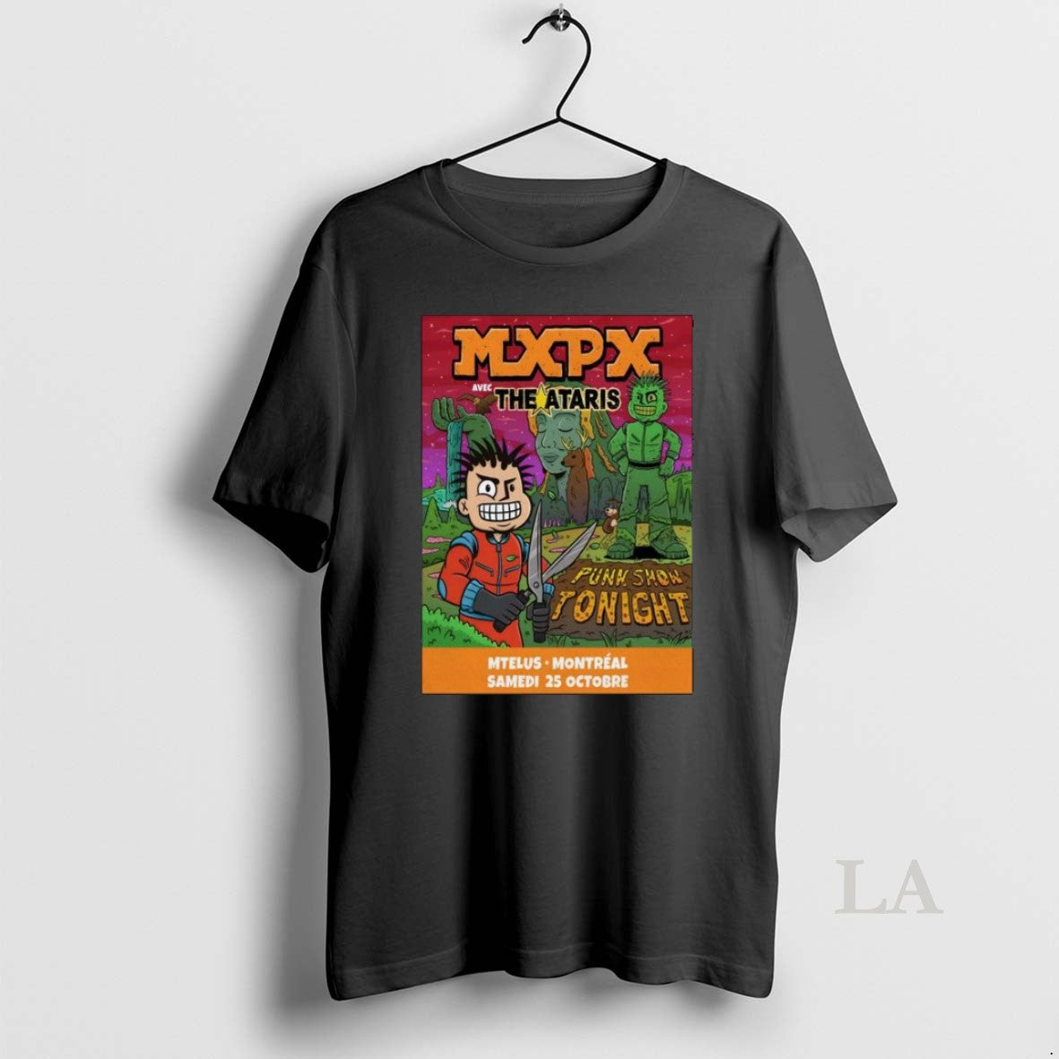 Original Mxpx October 25 2025 Mtelus In Montreal Long Sleve Unisex , , , Long Sleeve Tee