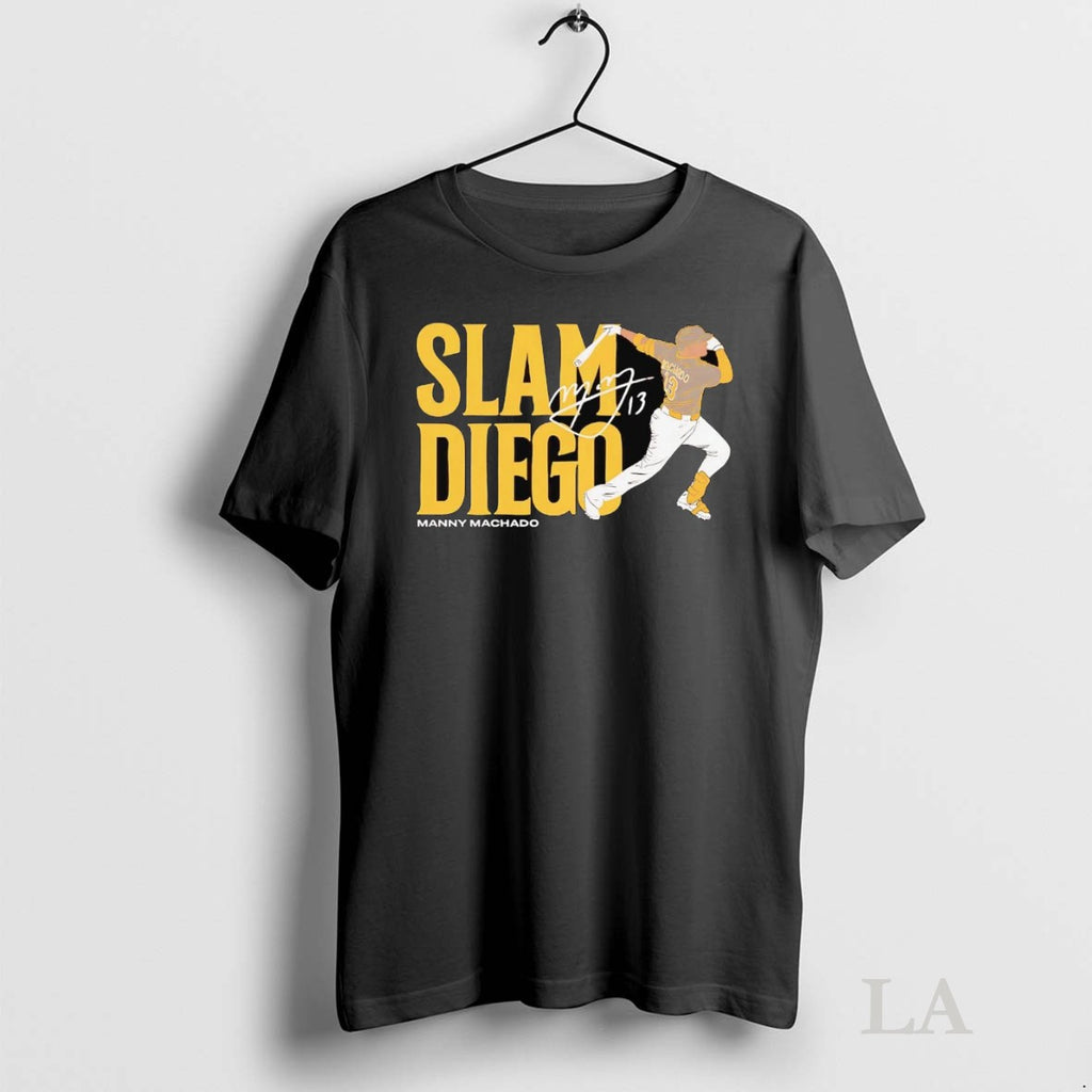 Original Manny Machado Slam Diego Signature