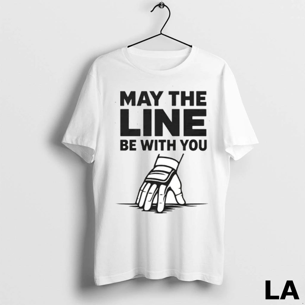 Original May The Line Be With You Ornaments