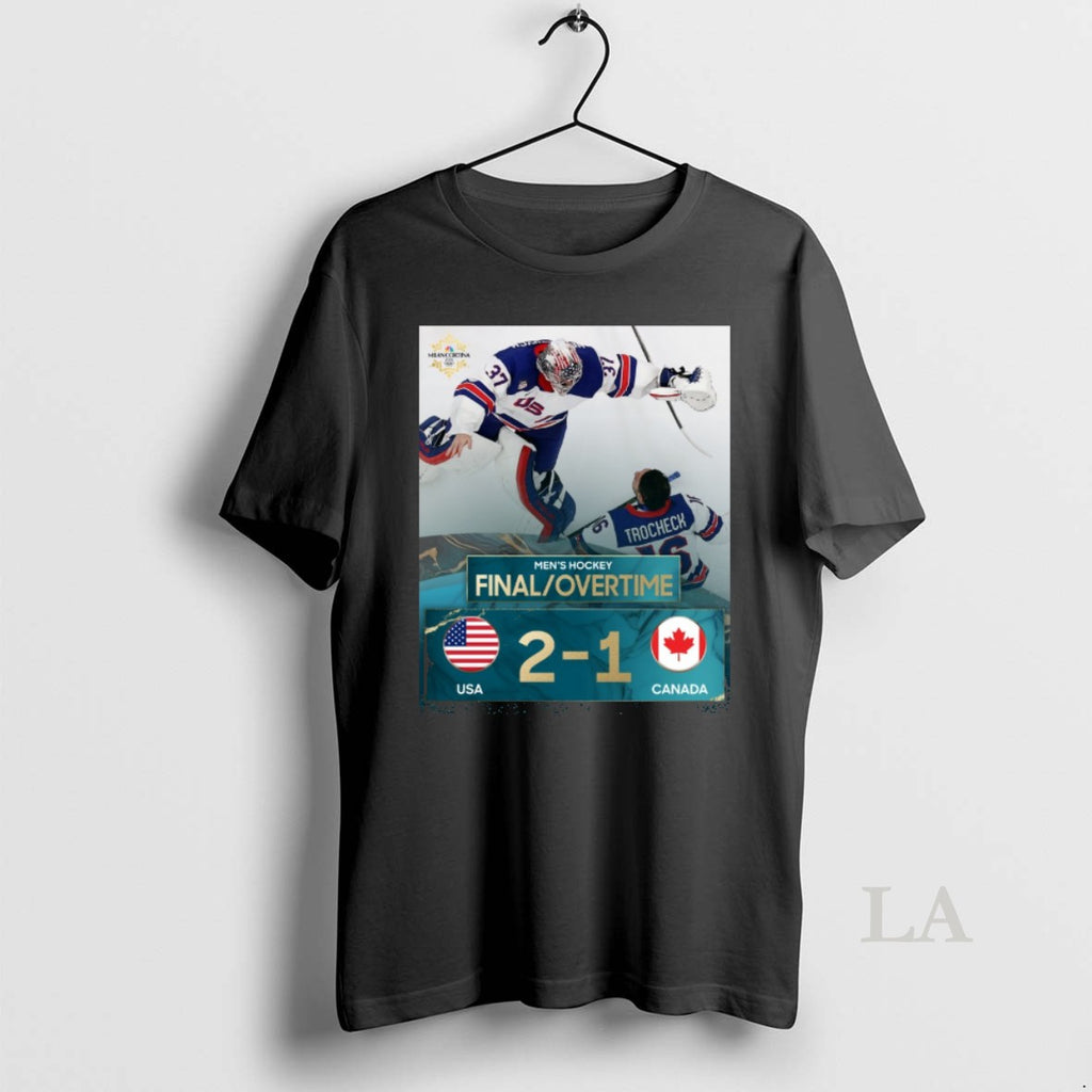 Original Mens Hockey Final Overtime Team Usa 2 1 Team Canada