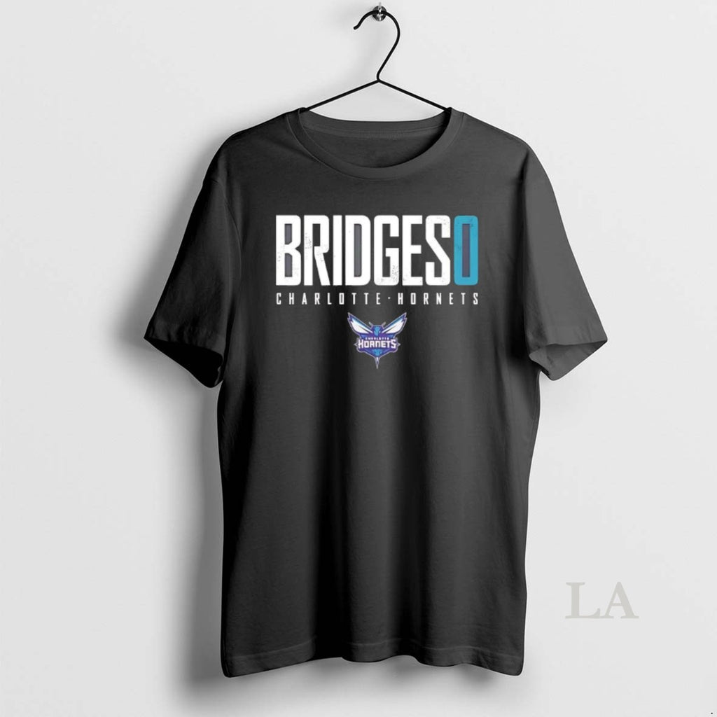 Original Miles Bridges 0 Charlotte Hornets Basketball Name And Number
