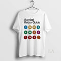 Original Mumbai Metro Guide Code Numbered Logo Unisex , , , Long Sleeve Tee