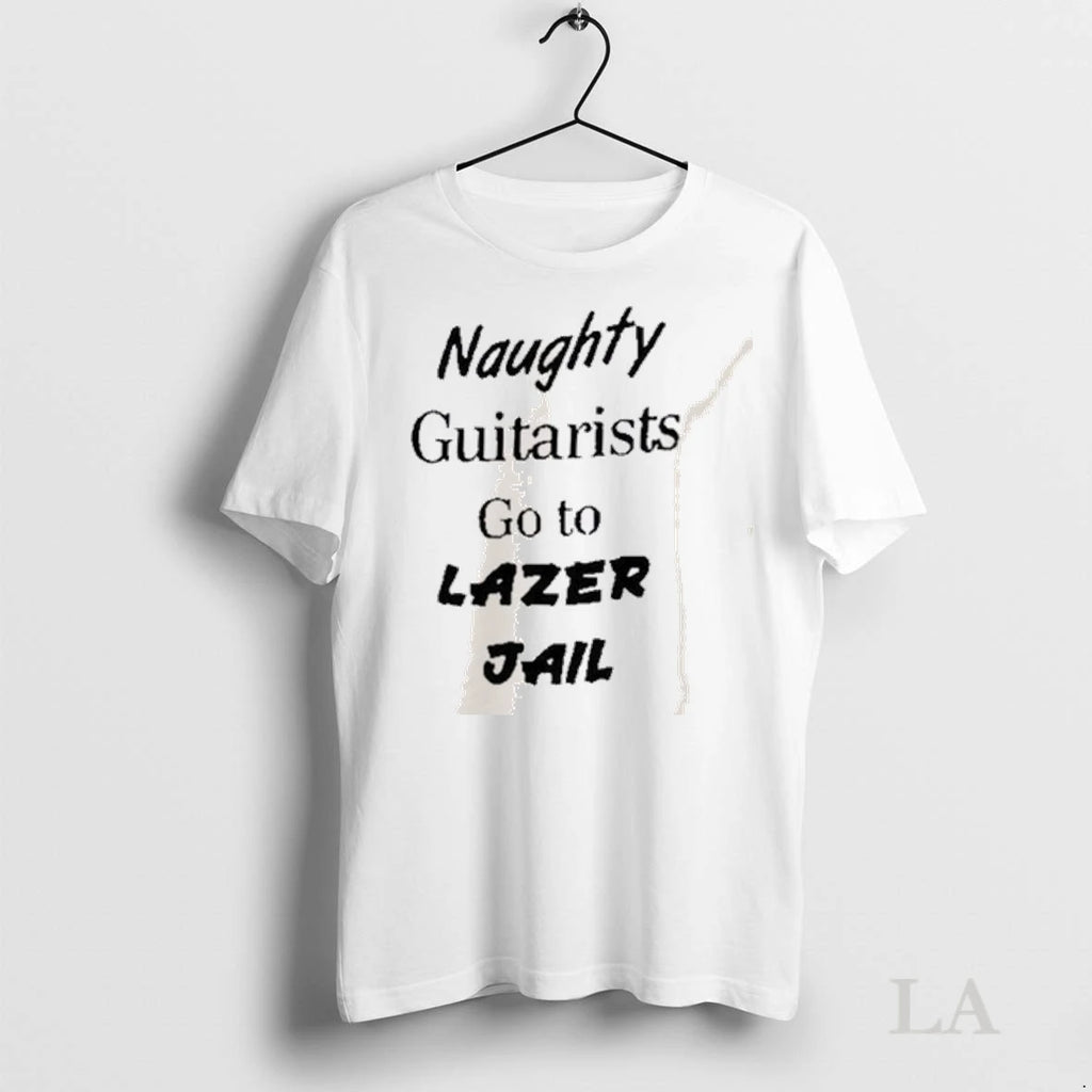 Original Naughty Guitars Go To Lazer Jail