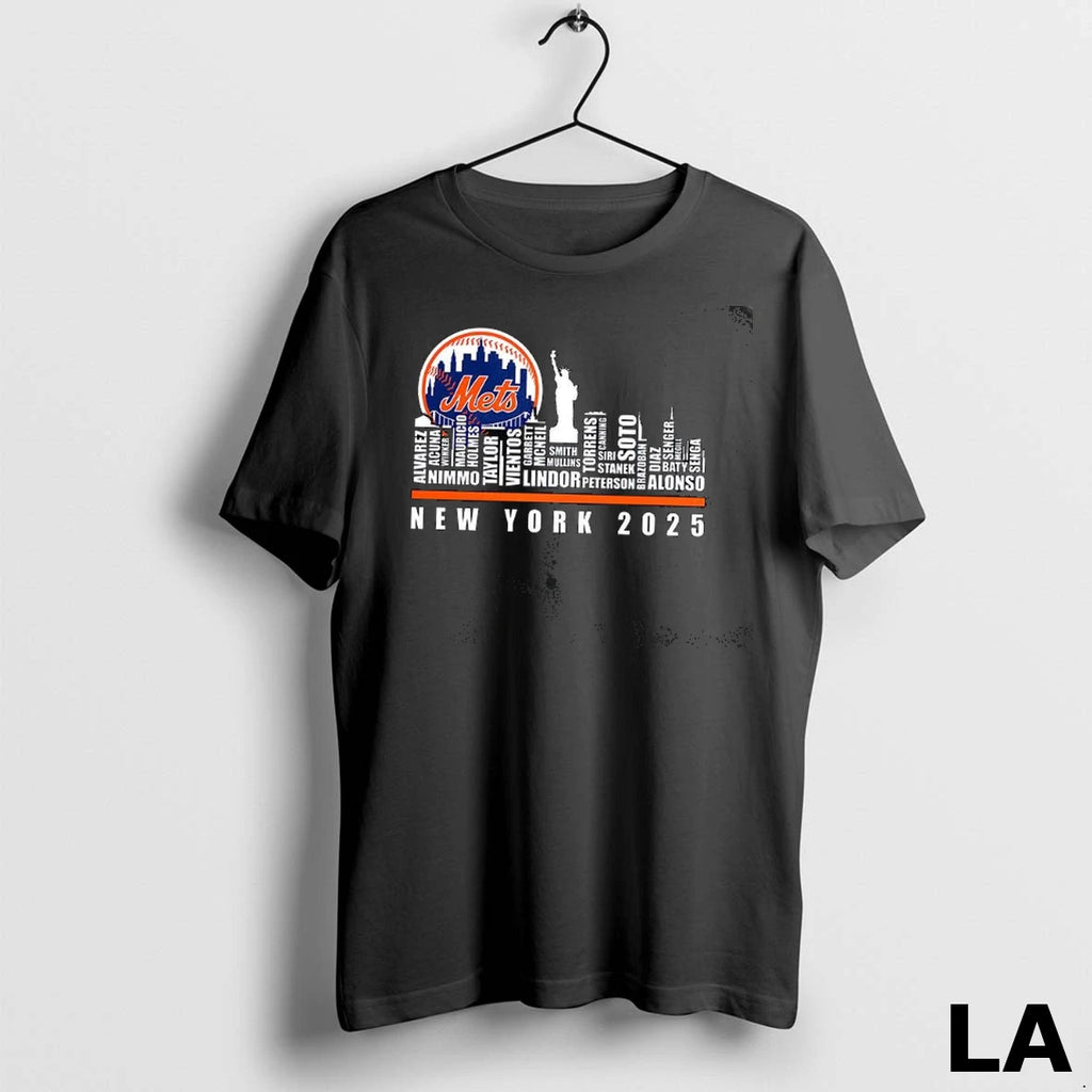 Original New York Mets 2025 Name City Skyline