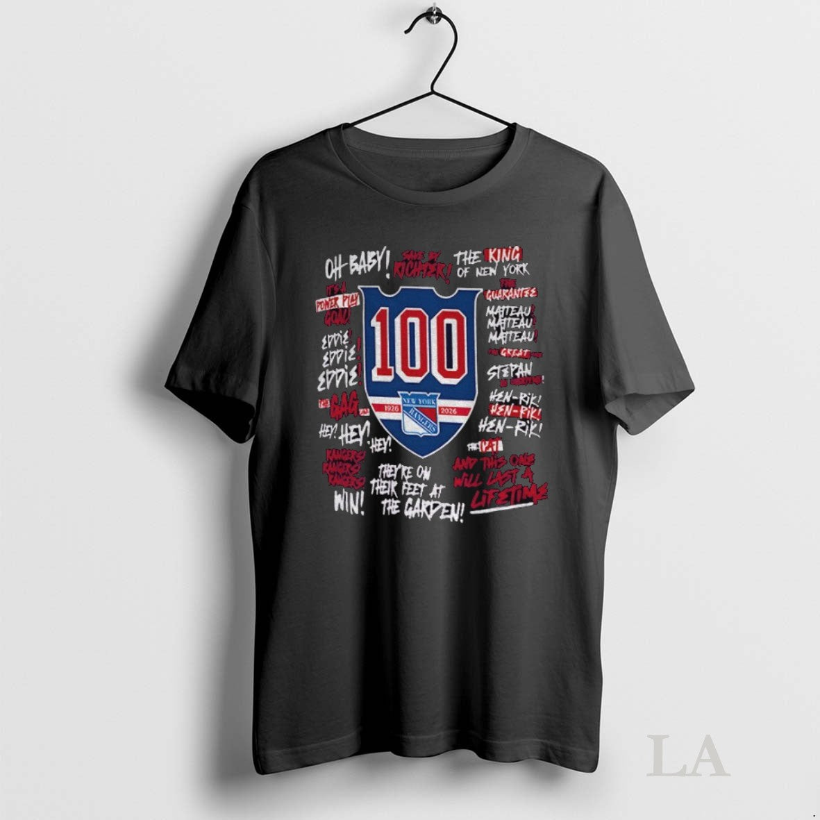 Original New York Rangers 100 Years Oh Baby The King Of New York Hen Rik Unisex , , , Long Sleeve Tee