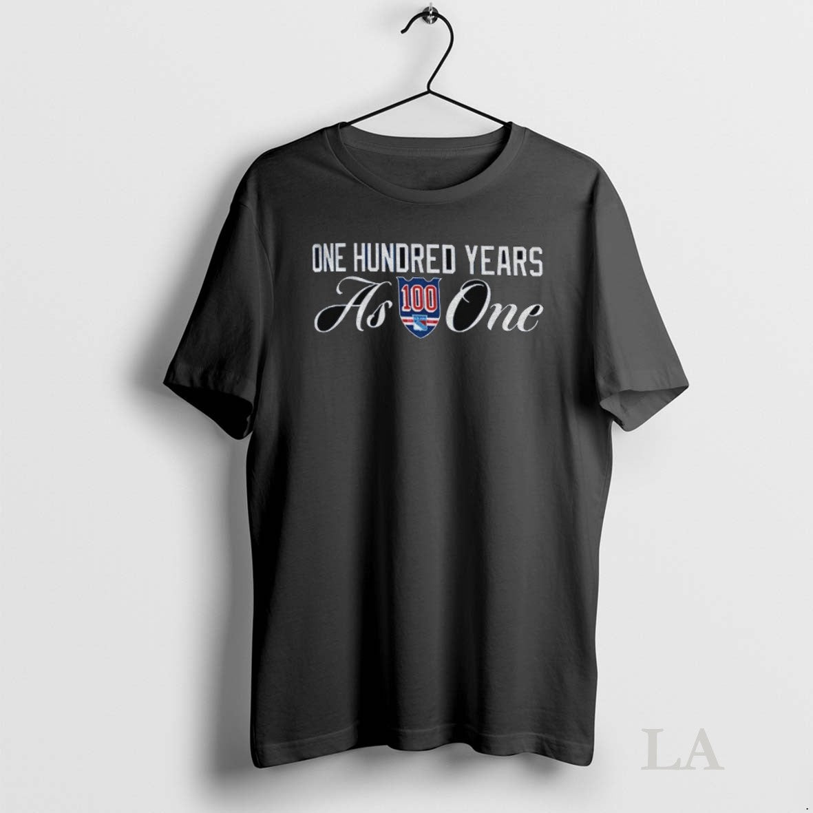 Original New York Rangers Logo One Hundred Years As One Nhl 2025 Unisex , , , Long Sleeve Tee