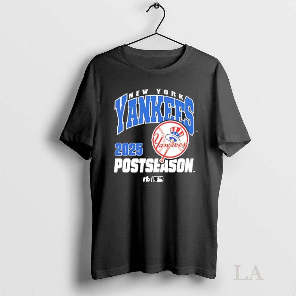 Original New York Yankees Baseball 2025 Mlb Postseason Graphic