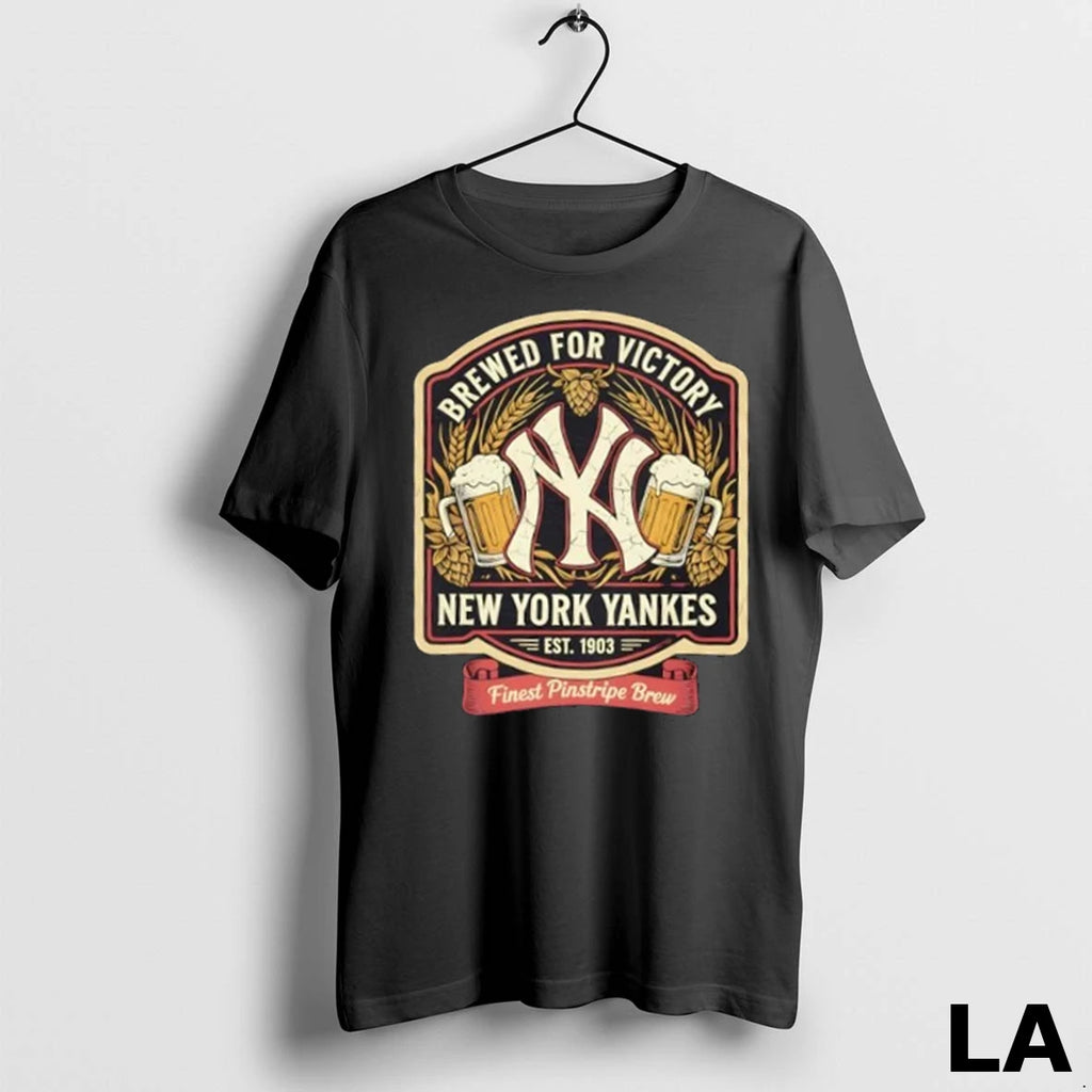 Original New York Yankees Brewed For Victory Finest Pinstripe Brew
