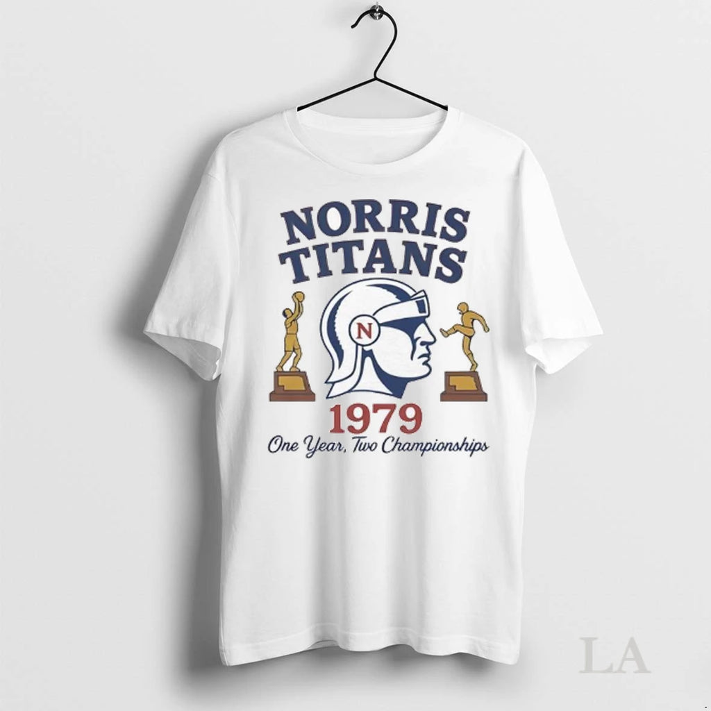 Original Norris Titans 1979 One Year Two Championships Two Trophies Ladies