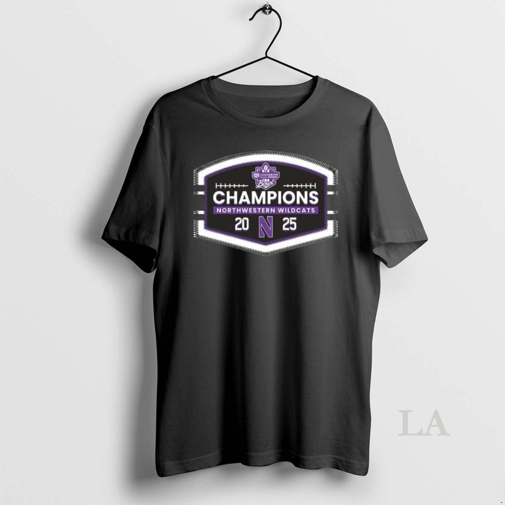 Original Northwestern Wildcats Gameabove Sports Bowl Champions Ncaa 2025 Football