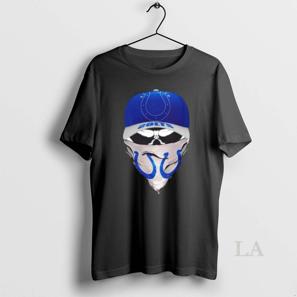 Original Outlaw Skull Gang Wearing A Cap X Indianapolis Colts