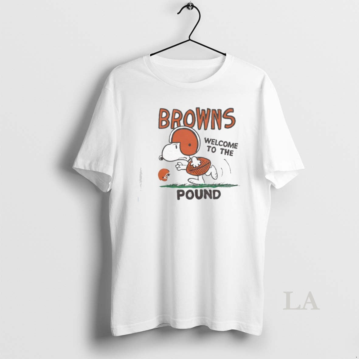Original Peanuts X Cleveland Browns Welcome To The Pound Unisex , , , Long Sleeve Tee