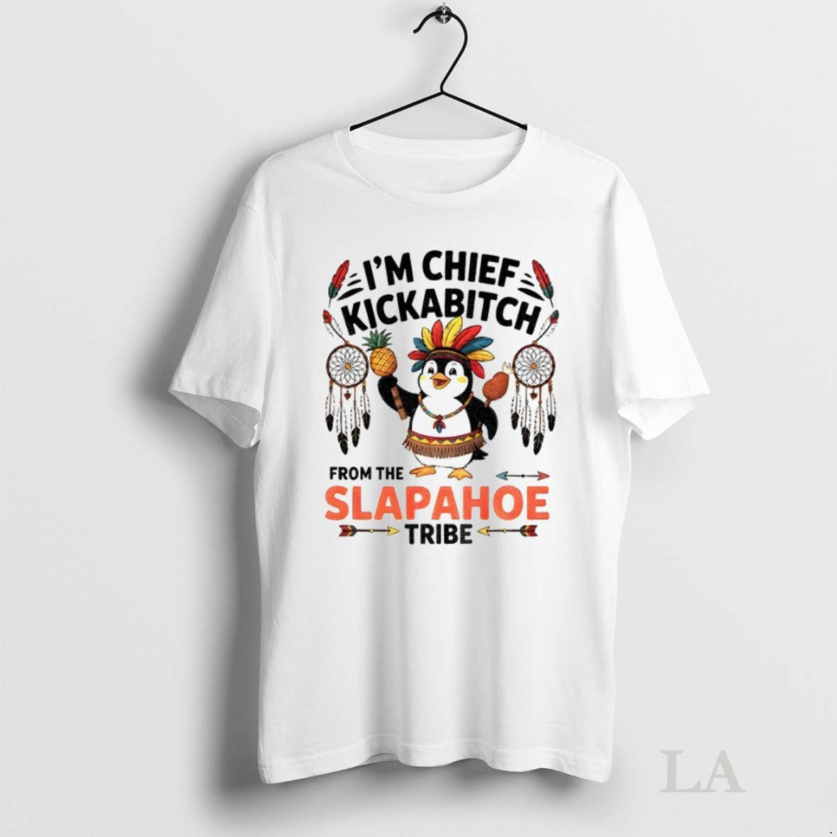 Original Penguin Native Im Chief Kickabitch From The Slapahoe Tribe 2025 Unisex , , , Long Sleeve Tee