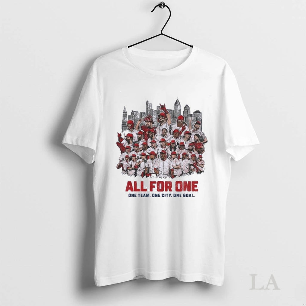 Original Philadelphia Phillies All For One One Team One City One Goal