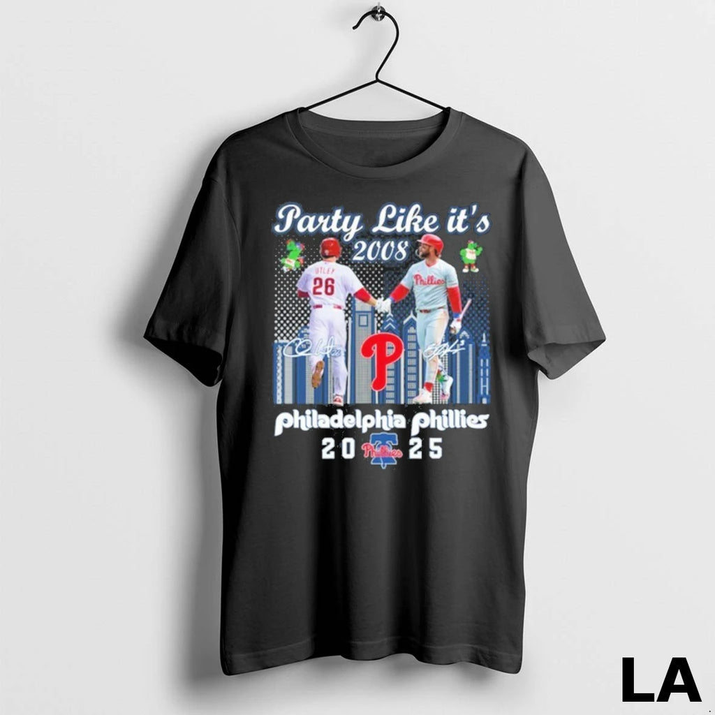 Original Phillies Party Like Its 2008 Player Signature Philadelphia Phillies 2025