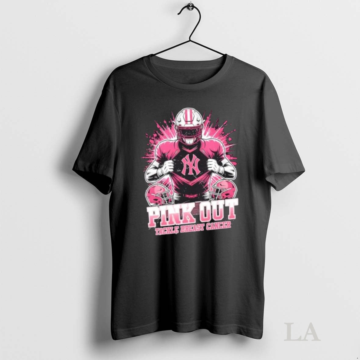 Original Pink Out Tackle Breast Cancer New York Yankees Baseball Unisex , , , Long Sleeve Tee
