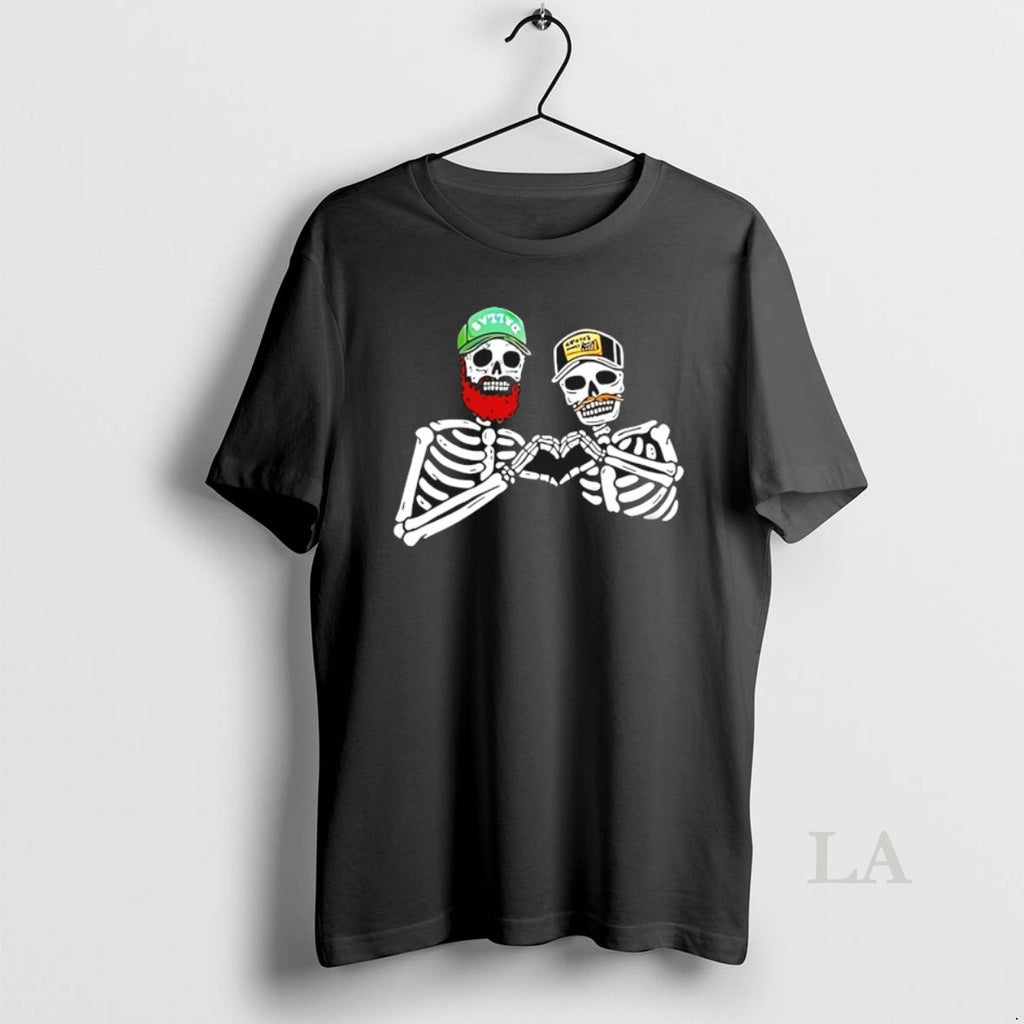 Original Post Malone And Morgan Skeleton Heart Hand