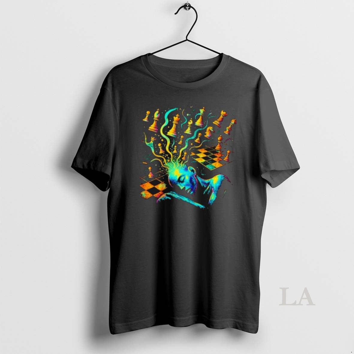 Original Psychedelic Chess Dream Unisex , , , Long Sleeve Tee