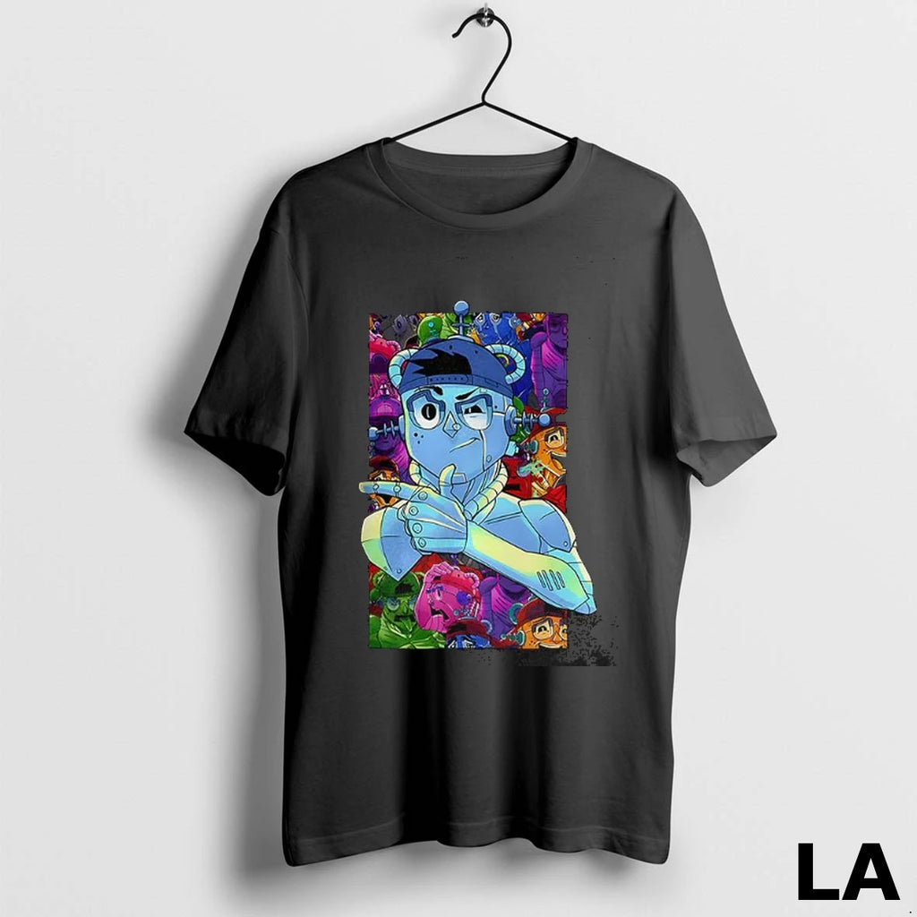 Original Ray Volpe Volpeverse Robot Graphic