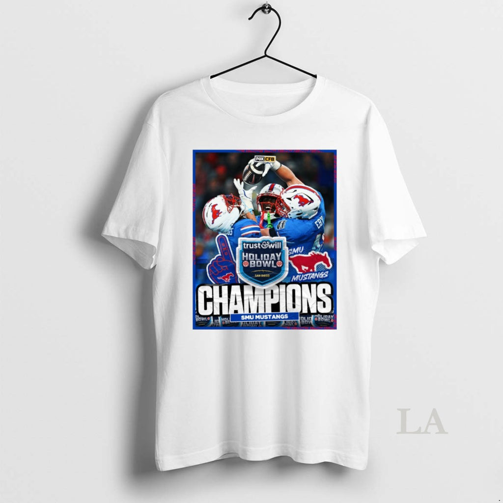 Original Smu Mustangs 2026 Trust Will Holiday Bowl Champions