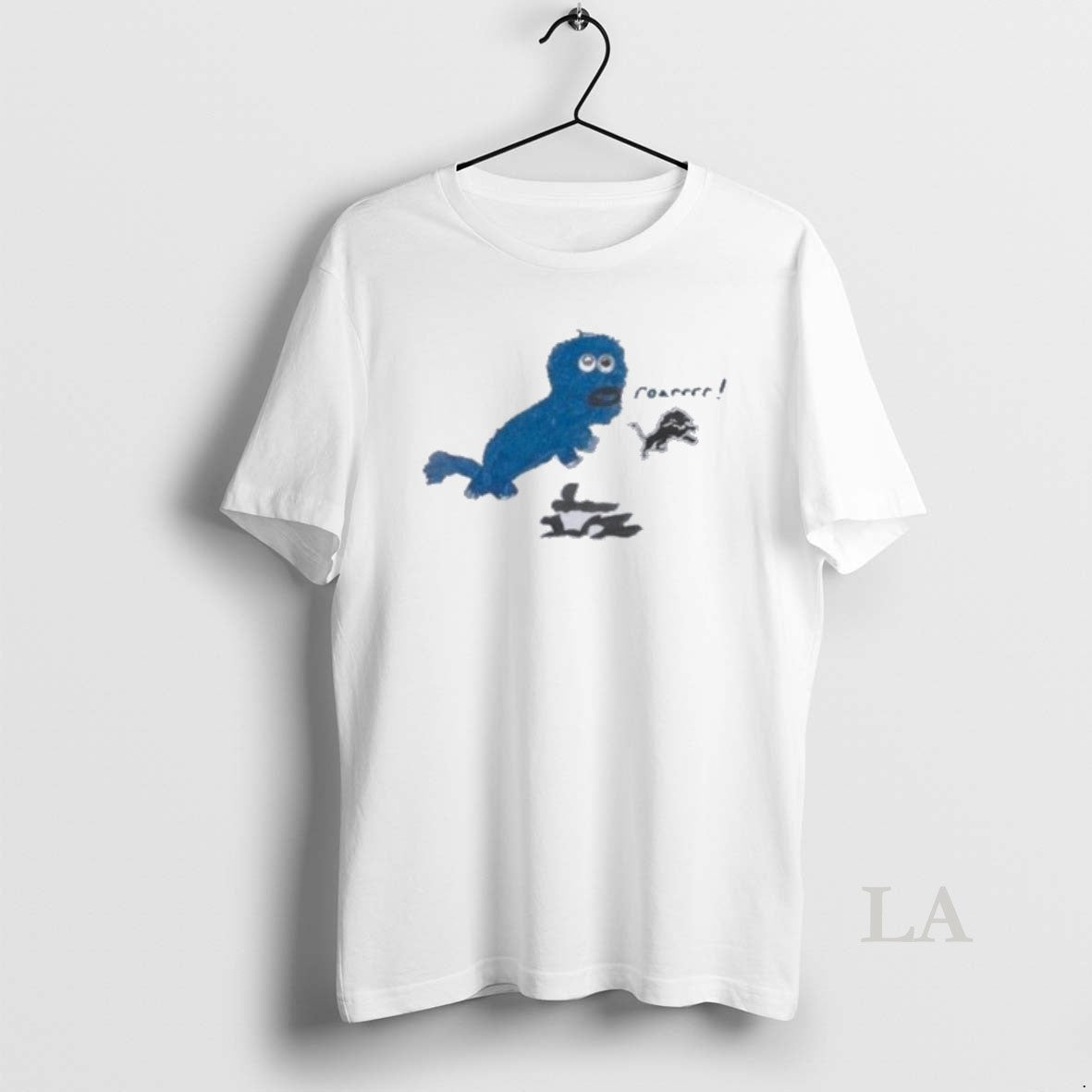 Original Sam Laporta X Rookie Draw Detroit Lions Roar Logo Unisex , , , Long Sleeve Tee