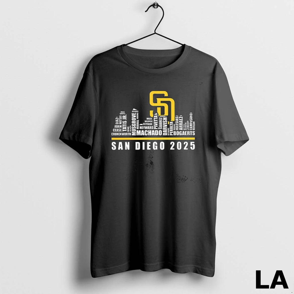 Original San Diego Padres 2025 Name City Skyline