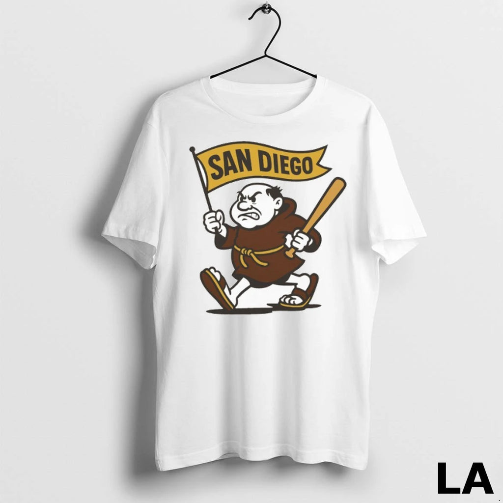 Original San Diego Padres Swinging Friar Parade 2025 Postseason