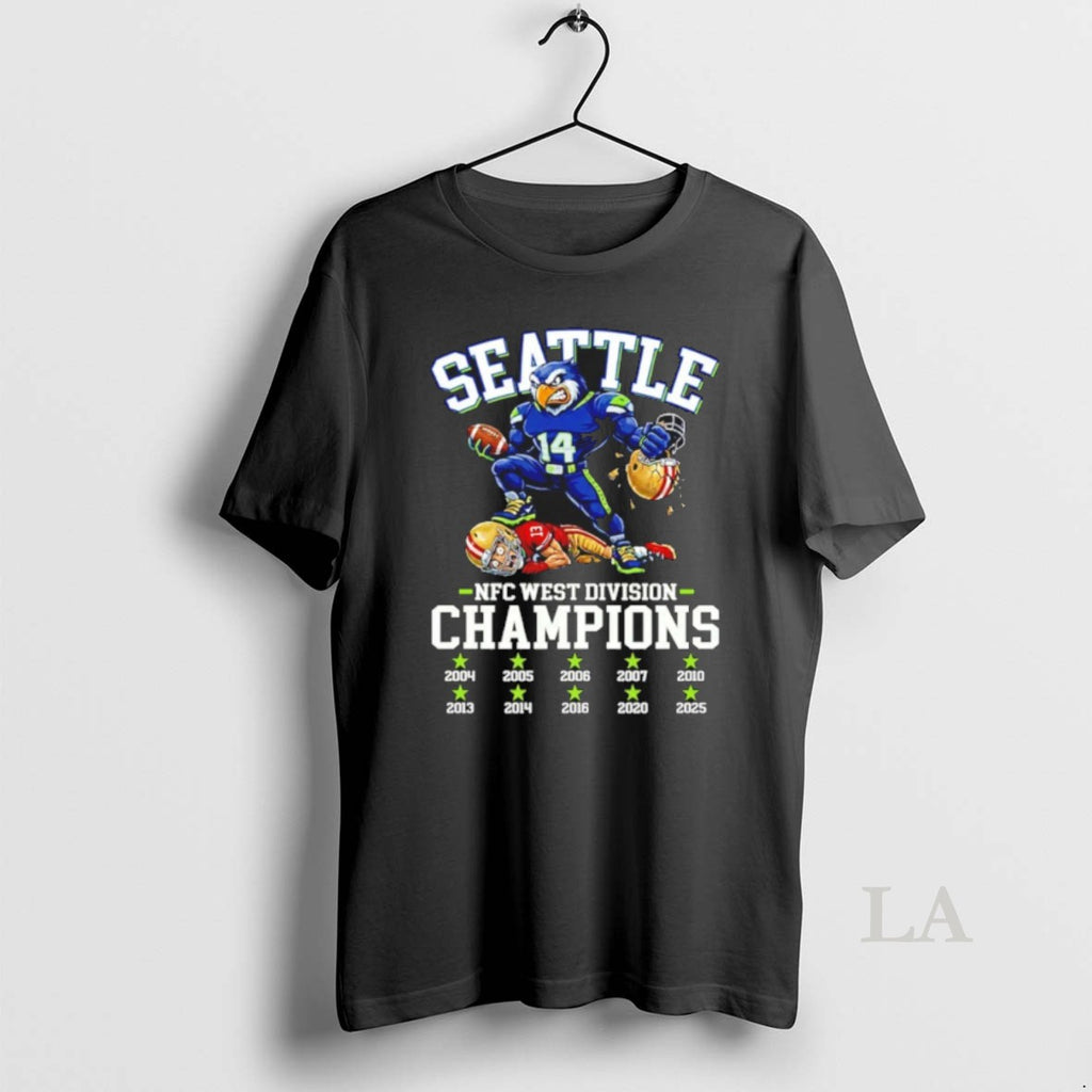 Original Seattle Football Nfc West Division Champs 2025