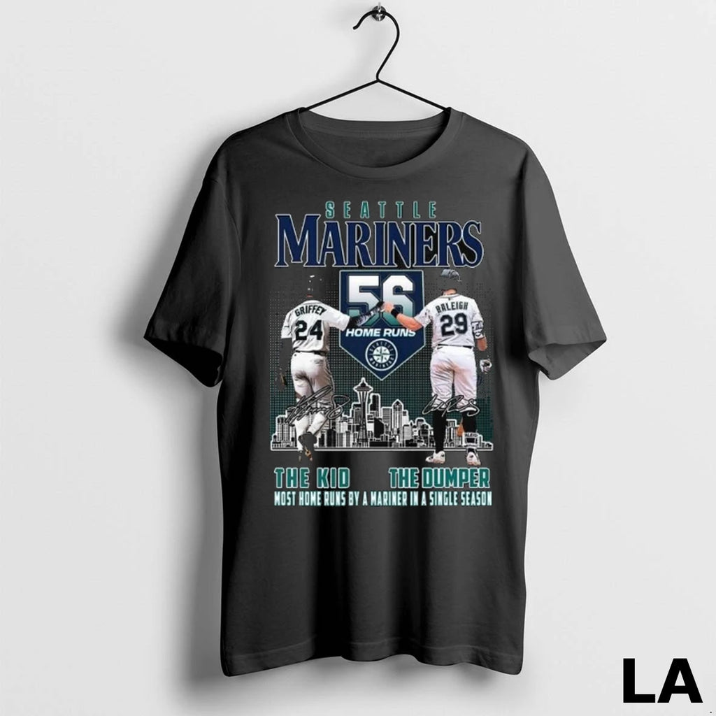 Original Seattle Mariners Griffey Raleigh 56 Home Runs The Kid The Dumper Most Home Runs