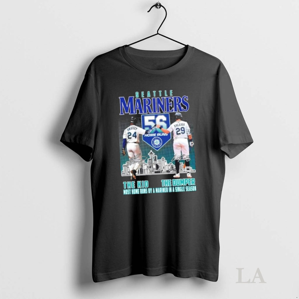 Original Seattle Mariners Griffey The Kid X Raleigh The Dumper Most Home Runs By