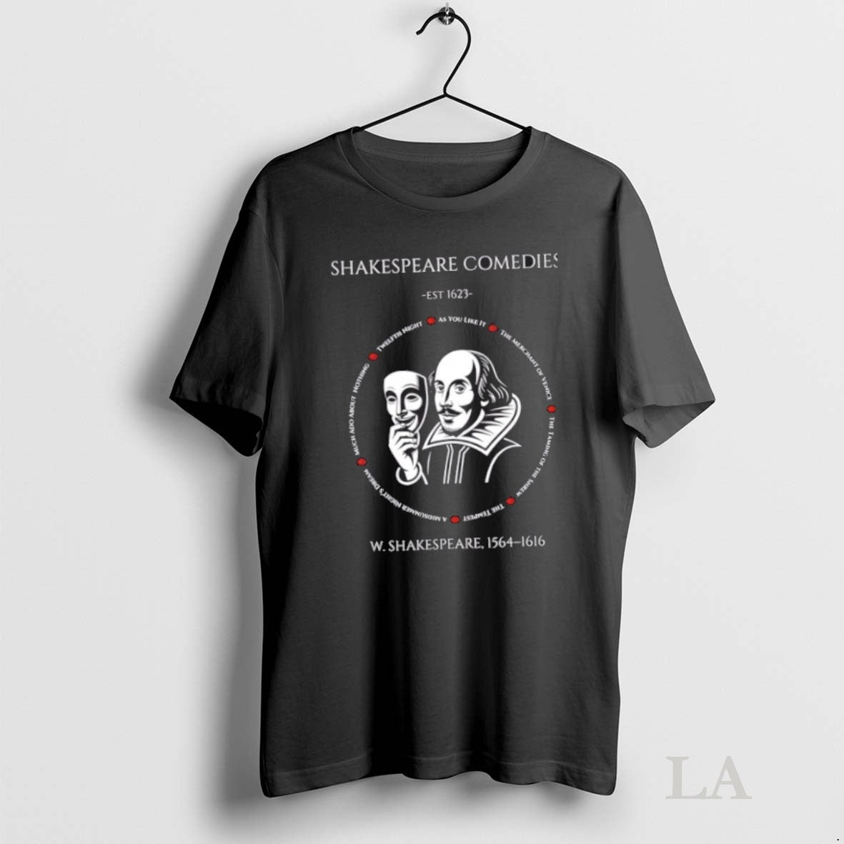Original Shakespeare Comedies Est 1623 W Unisex , , , Long Sleeve Tee
