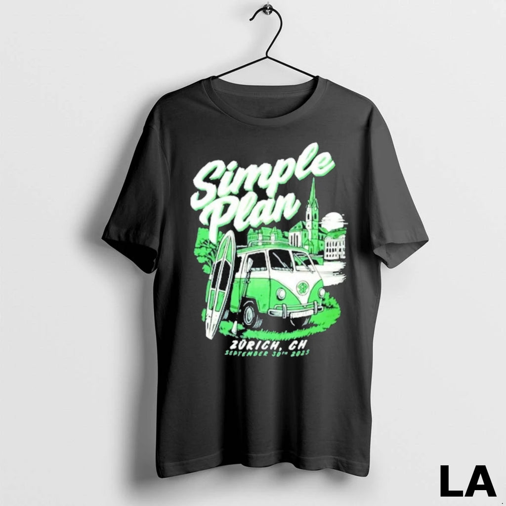 Original Simple Plan Zurich Ch September 30 2025 Tour