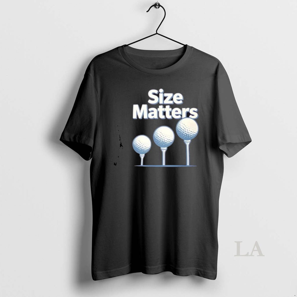 Original Size Matters Funny Golf