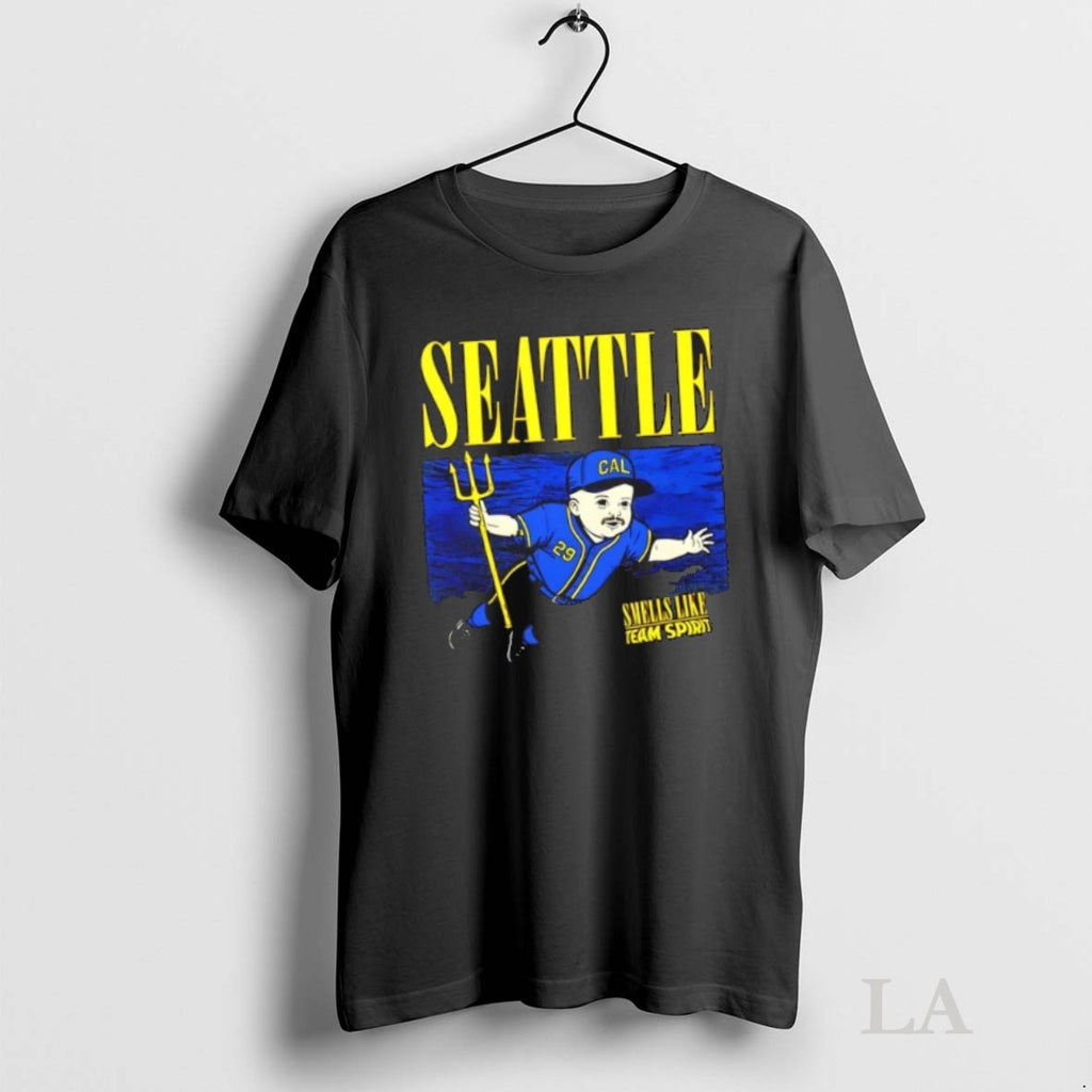Original Smells Like Team Spirit Cal Raleigh Seattle Mariners Baseball