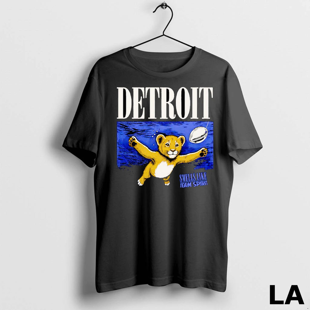 Original Smells Like Team Spirit Detroit Nevermind