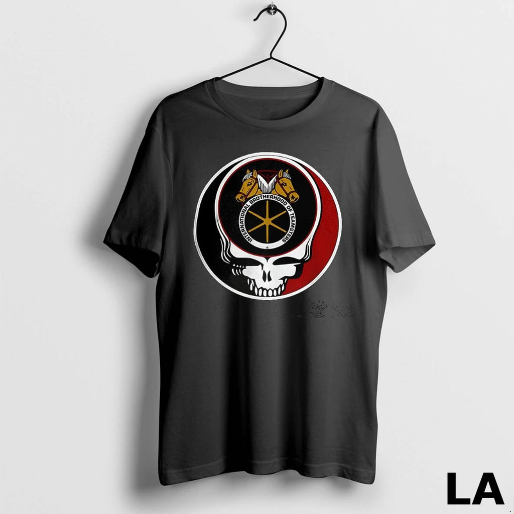 Original Stealie X International Brotherhood Of Teamsters Skull Logo