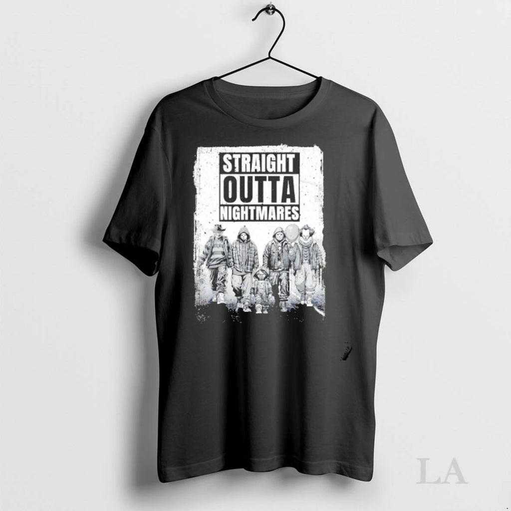 Original Straight Outta Nightmares Horror Halloween Scary