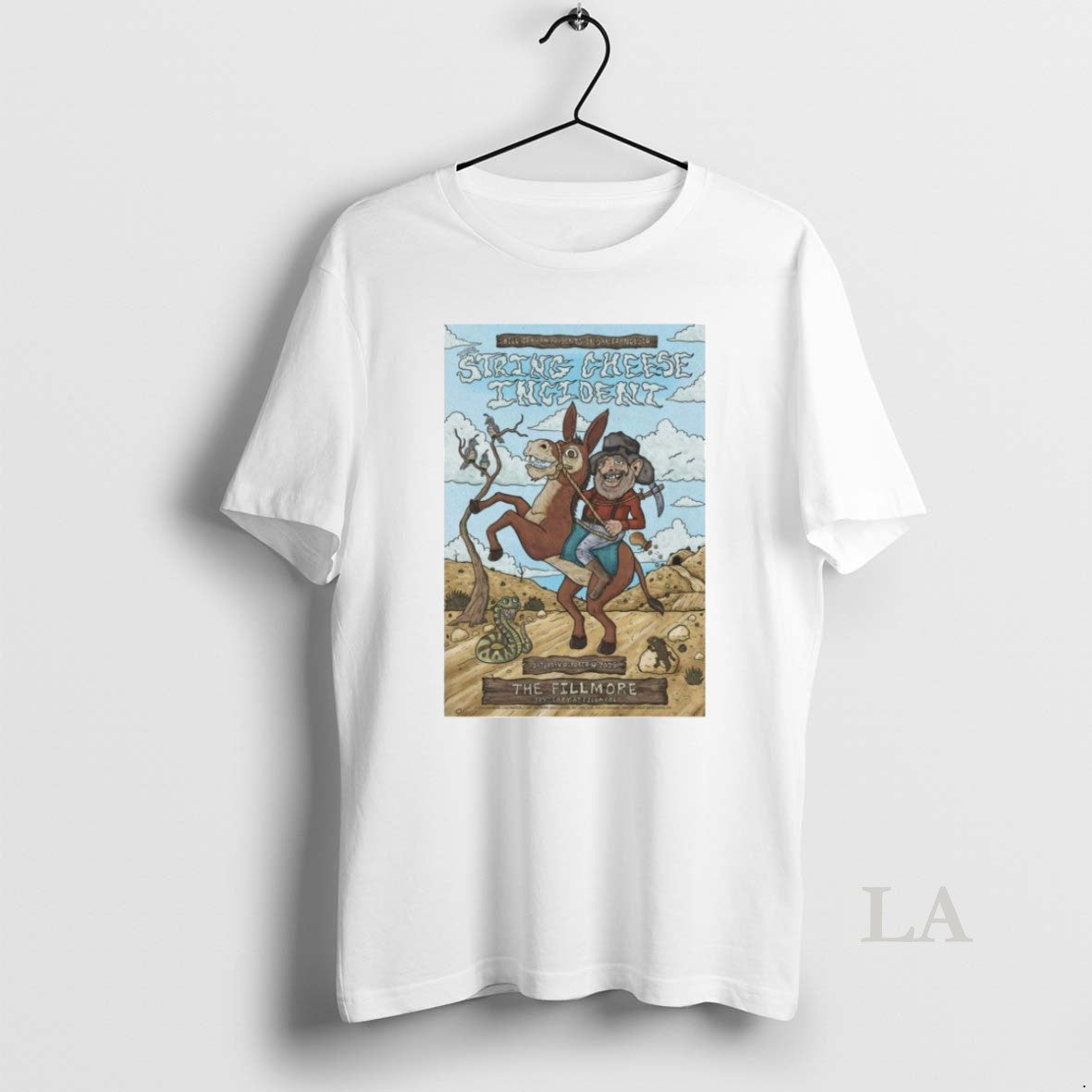 Original String Cheese The Fillmore San Francisco October 4 2025 Donkey Unisex , , , Long Sleeve Tee