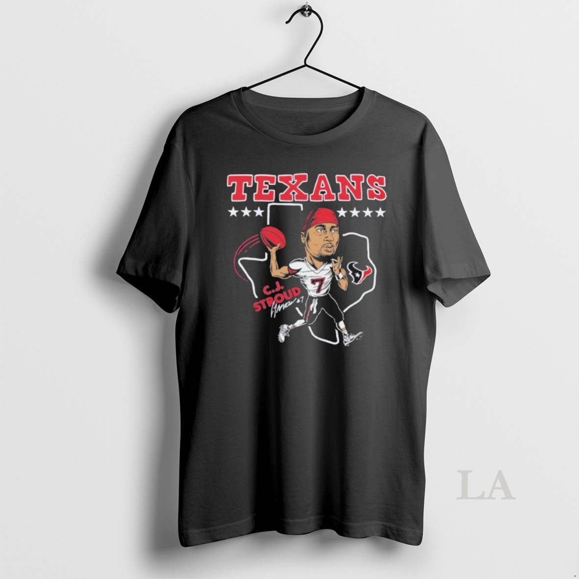 Original Texans Cj Stroud Signature Unisex , , , Long Sleeve Tee