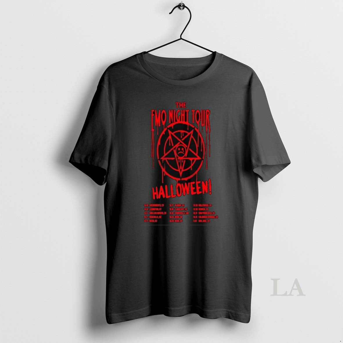 Original The Emo Night Tour Halloween 2025 Long Sleve Unisex , , , Long Sleeve Tee