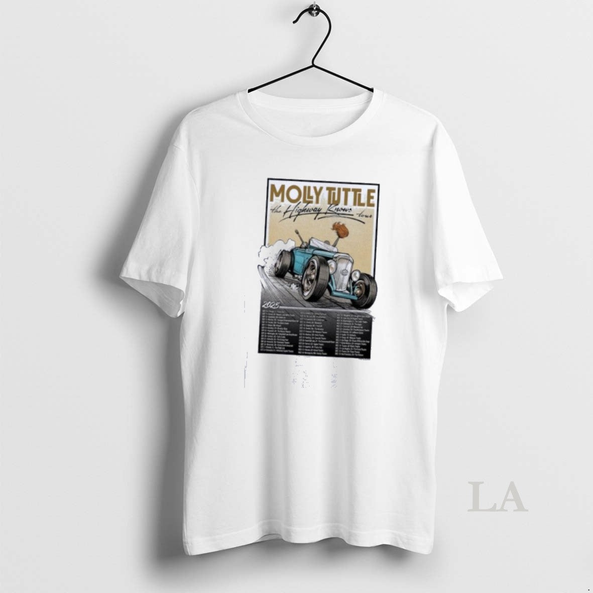 Original The Highway Knows Tour 2025 Molly Tuttle Unisex , , , Long Sleeve Tee