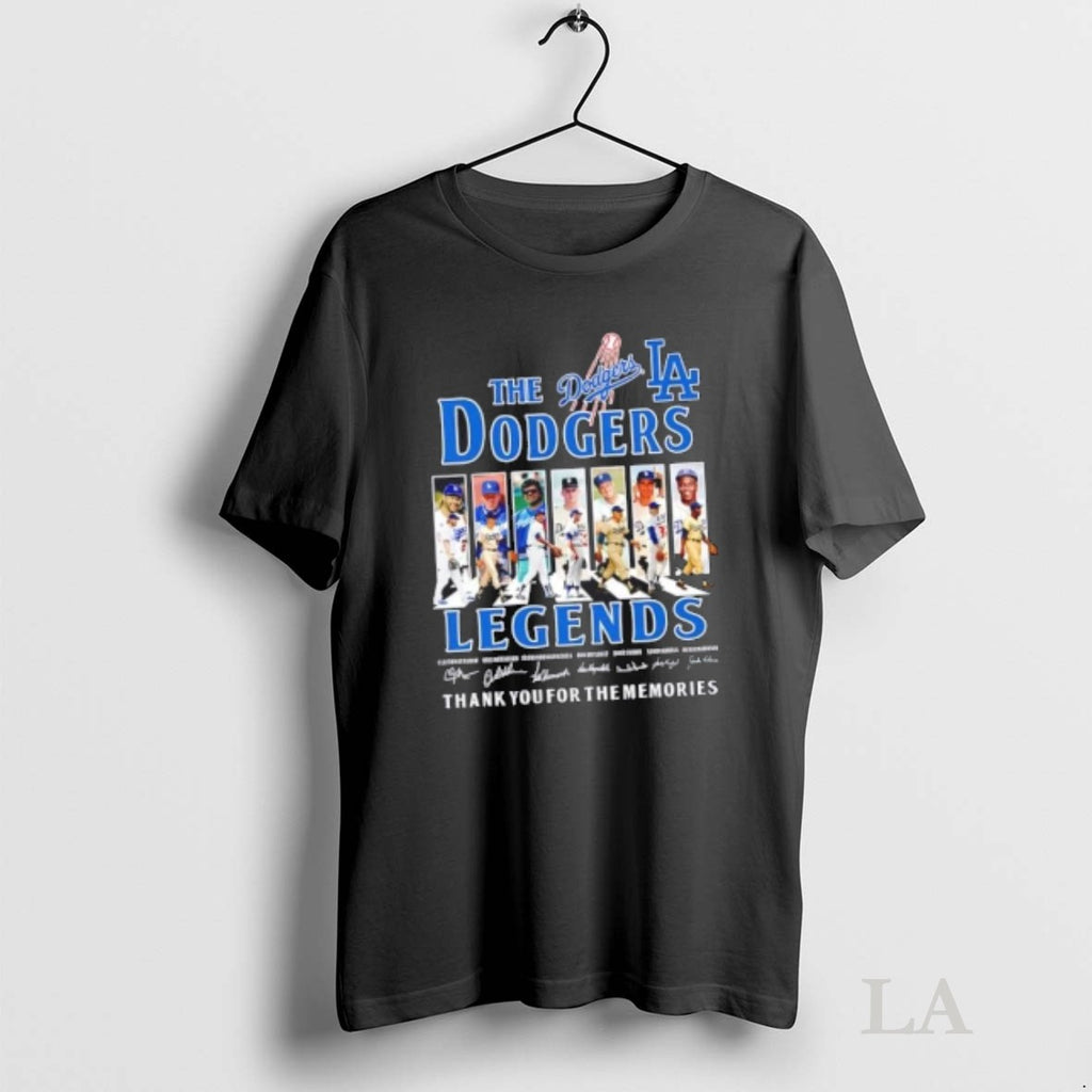 Original The Los Angeles Dodgers Jackie Robinson And Legends Abbey Road Signatures