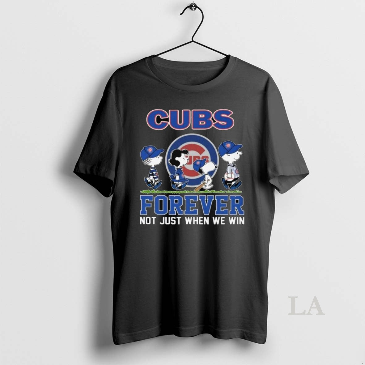 Original The Peanuts Walking X Chicago Cubs Forever Not Just When We Win 2025 Long Unisex , , , Long Sleeve Tee